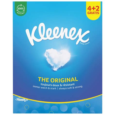 Kleenex The Original Bo Te De Mouchoirs Doux Et R Sistant Bo Tes