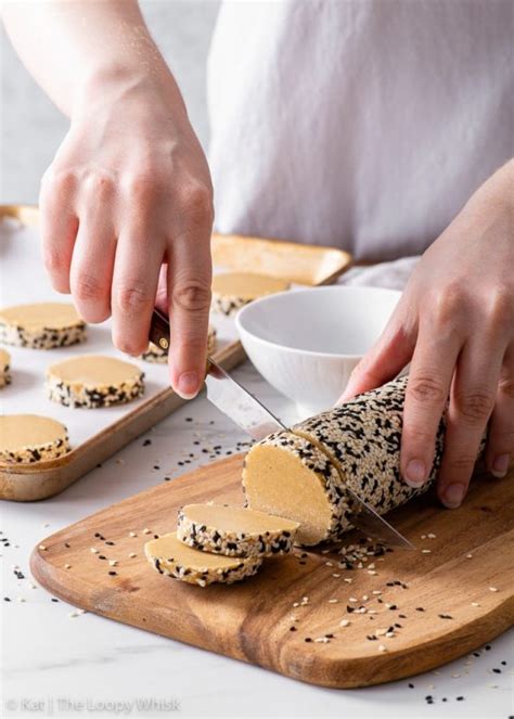 Tahini Shortbread Cookies The Loopy Whisk