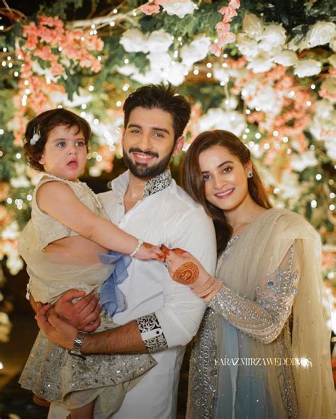 Aiman Khan And Muneeb Butt At Minal Khans Engagement Reviewitpk