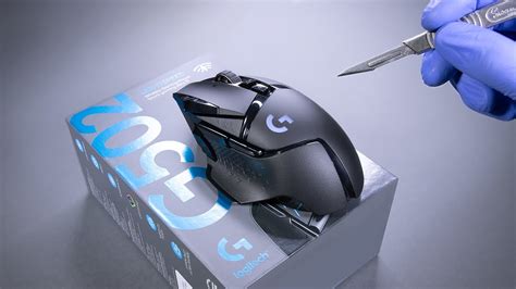 Logitech G502 Lightspeed Wireless Gaming Mouse Unboxing ASMR YouTube