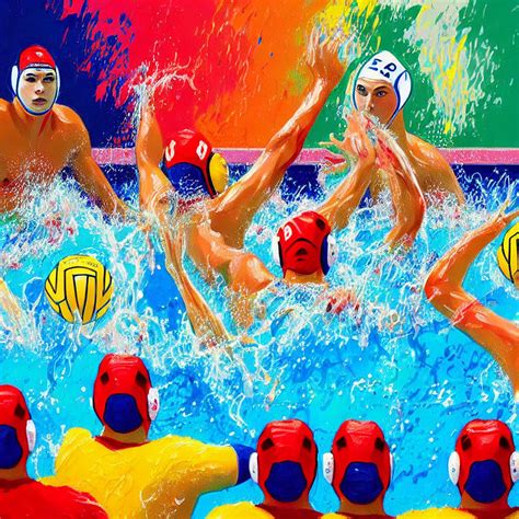 Water Polo Digital Art By Bob Smerecki Fine Art America