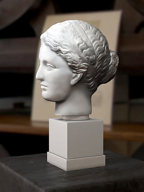 Bust Of Aphrodite 3D Model 22 Max Free3D