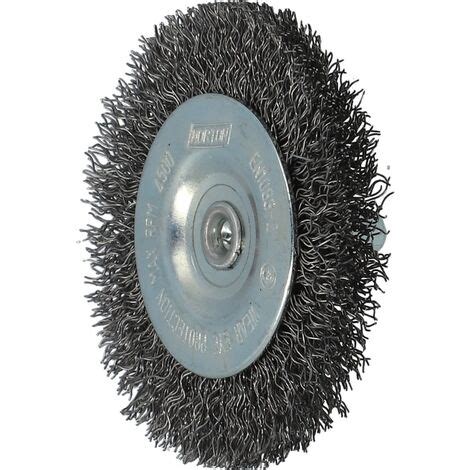 Brosse Perceuse Circulaire Ondul Norton Mm