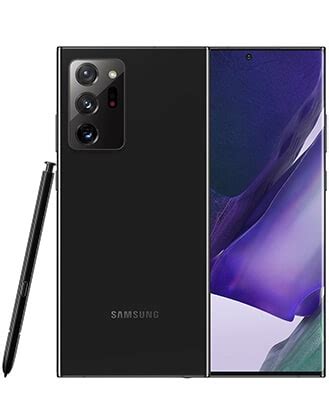 Samsung Galaxy Note 20 Ultra 5G 12Gb/256Gb Black (Чёрный) - купить ...