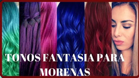 Tonos FantasÍa Para Morenas🔥 Cabello Youtube