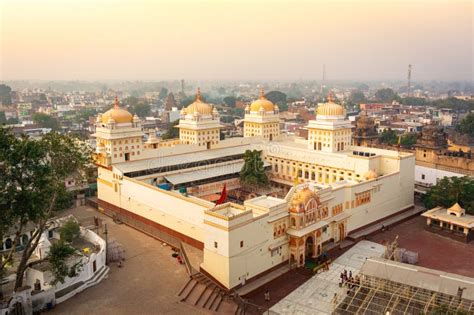 Ram Raja Temple stock image. Image of culture, facade - 283169551