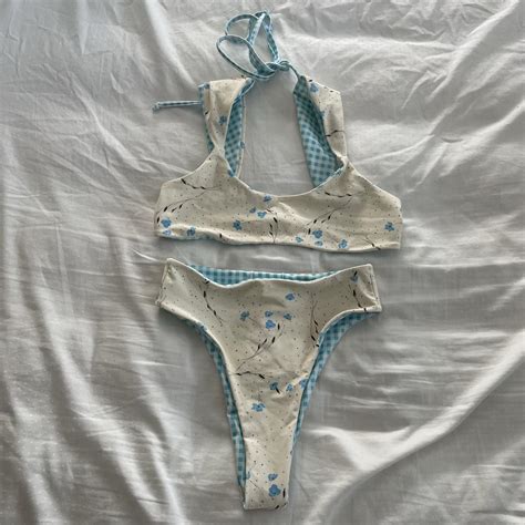 Blackbough Charm Reversible Bikini Originally Depop