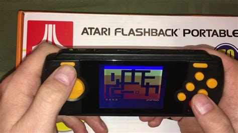 Gameplay And Review Atari Flashback Portable 2017 Version YouTube