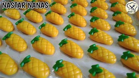 Kue Kering Lebaran Nastar Karakter Buah Nanas Bentuknya Unik Dan Cantik