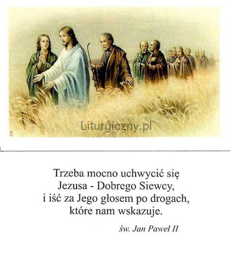 Obrazek Religijny Jezus Dobry Siewca Paczka 100 Sztuk Sklep