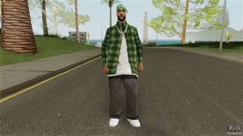 New Groove Skin V Sa Style For Gta San Andreas