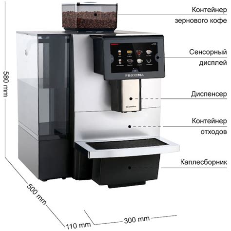 Кофемашина Drcoffee PROXIMA F11 Big Plus купить в Донецке, Ростове-на ...