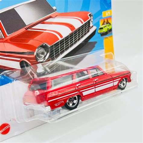 1964 Chevy Nova Wagon Hot Wheels Wagons Edition Custom Old Etsy