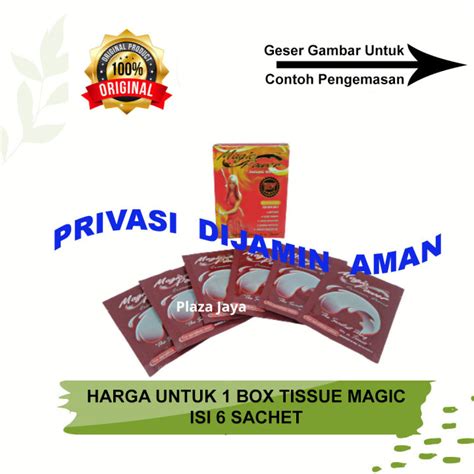 Tissue Magic Merah Tisu Super Power Magic Crimson Desire Tahan Lama