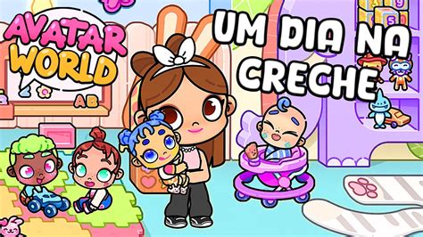 ROTINA DE UM DIA INTEIRO NA CRECHE Avatar World Historinhas YouTube