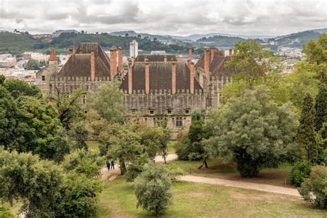 Premium Photo | Exterior of the palace of the dukes of braganza