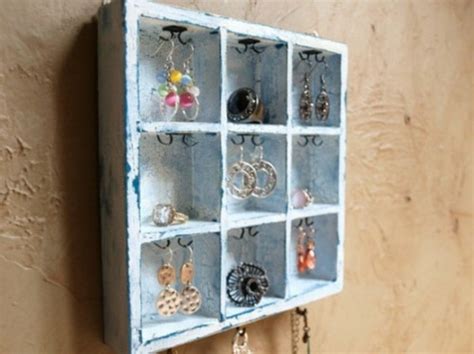 Fabriquer un porte bijoux 50 idées superbes de rangement bijoux DIY