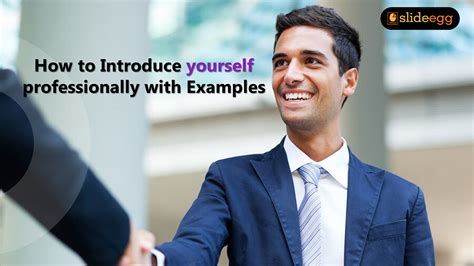 How To Introduce Yourself Professionally With Examples By Radha Slide Egg Medium