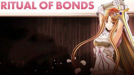 Sword Art Online Last Recollection Ritual Of Bonds Vol 1 Kotaku