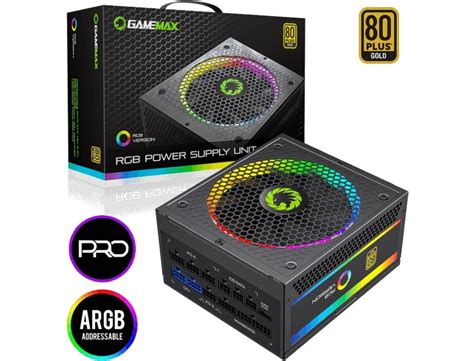 Gamemax Watt Pro Gold Fully Modular Argb Power Supply Rgb Pro