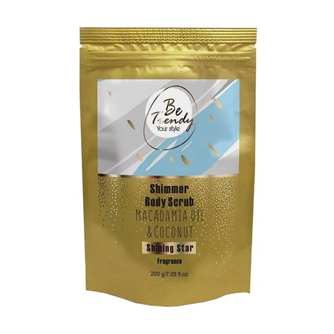 Шимер-скраб для тіла Be Trendy Shimmer Scrub Shining Star, 200 г (сухий ...