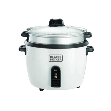 Black Decker 2 8L 1 8KG Non Stick Rice Cooker Best Black Decker