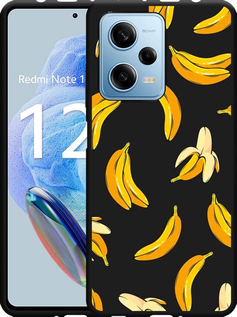 Cazy Hoesje Zwart Geschikt Voor Xiaomi Redmi Note Pro G Banana Bol