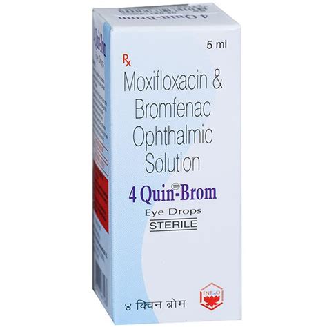 Buy 4 Quin Brom Eye Drop 5 Ml Online At Best Price In India Flipkart