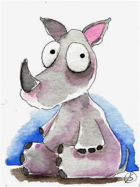 whimsical animal painting