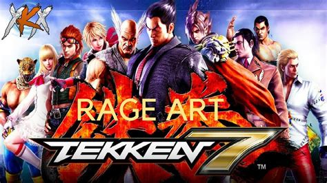 Tekken Rage Art De Todos Los Personajes Youtube