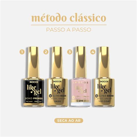Like Gel INOCOS Nude Leitoso INOCOS Cosmetics Loja Oficial