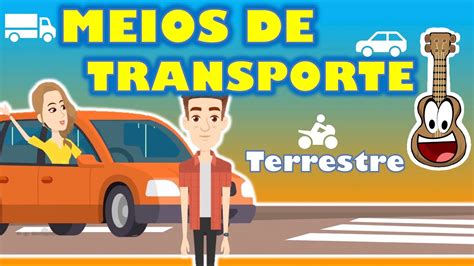 Meios De Transporte Terrestre V Deo Educativo Infantil Para