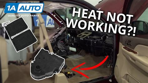 Heat Not Working In Your Car Or Truck How To Decide If A Blend Door Or