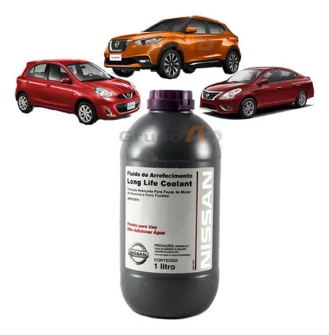 Liquido Arrefecimento Original Nissan Kicks March Versa Mercadolivre