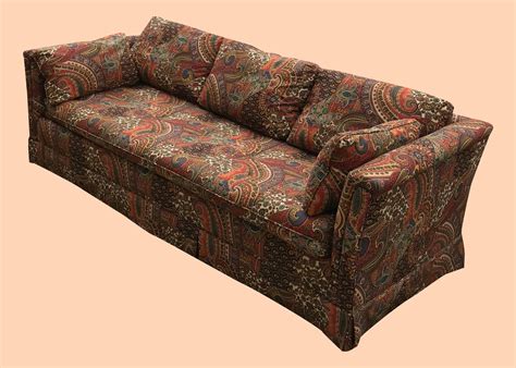 Uhuru Furniture Collectibles Paisley Sofa 135 SOLD