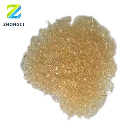 Zhongci 001 8 Strong Acid Cation Exchange Resin Styrene Series Gel