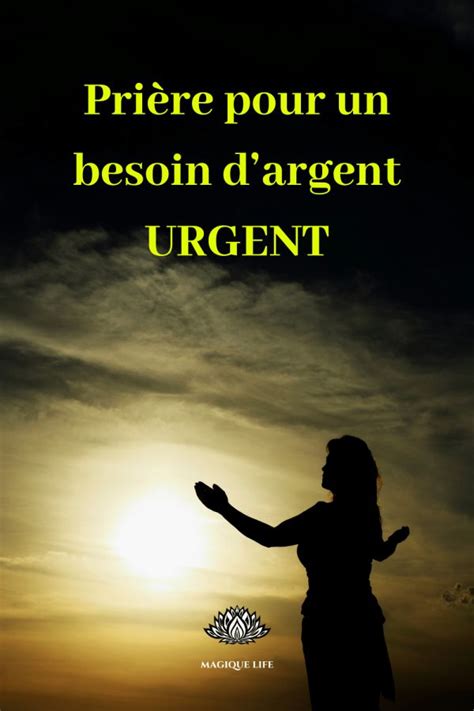 Prière pour un besoin dargent URGENT Magique Life pour une vie