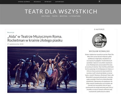 Teatr Dla Wszystkich Recenzja Musicalu Aida Teatr Muzyczny Roma