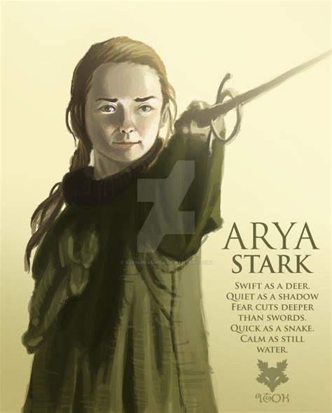 arya stark and needle by aeriapradipta on DeviantArt