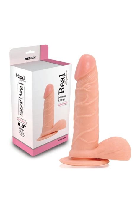 DILDO REALÍSTICO REAL RAPTURE EARTH FLAVOUR 6 5 BRANCO