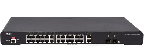 Port Base T Managed Poe Switch Ruijie Xs S T Gt Sfp Lp E