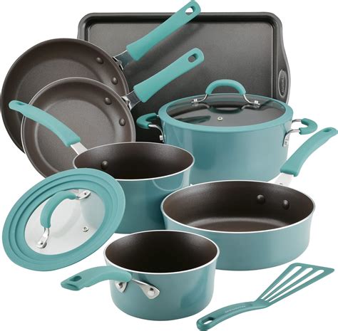 Buy Rachael Ray Cook Create Nonstick Cookware Pots And Pan Set