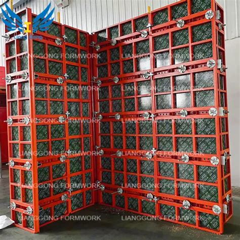 Shear Wall Formwork Crane Lifted Climbing Bracket Formwork For