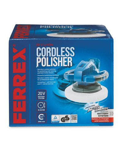 Ferrex 20v Cordless Polisher Aldi Uk