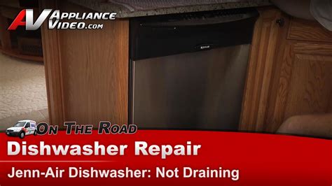 Jenn Air Whirlpool Maytag Dishwasher Repair Not Draining