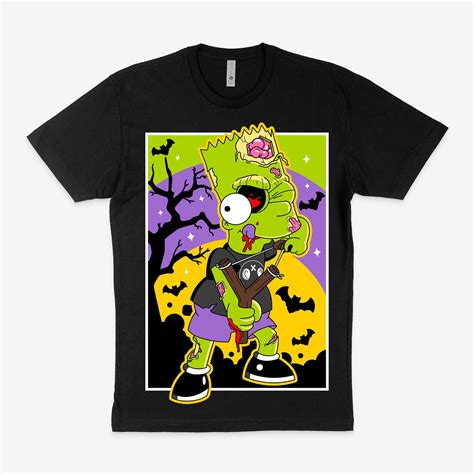 Halloween the Simpsons Bart Downloadable PNG Digital File - Etsy