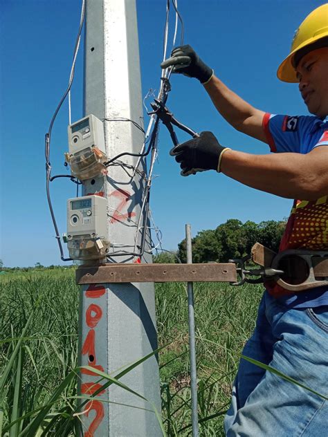 Look Ileco Iii Technical Team Conducted Pole Grounding In Anilao And