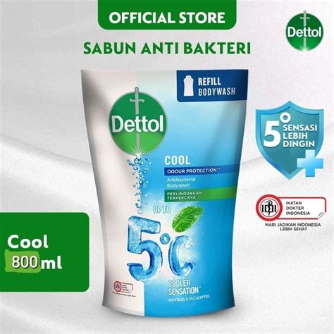 Jual Dettol Sabun Mandi Cair Anti Bakteri Jumbo 800ml Shopee Indonesia