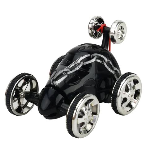 Mini Create RC Car Toys 2CH Stunt Toggle Trolley Radio Control Rolling ...