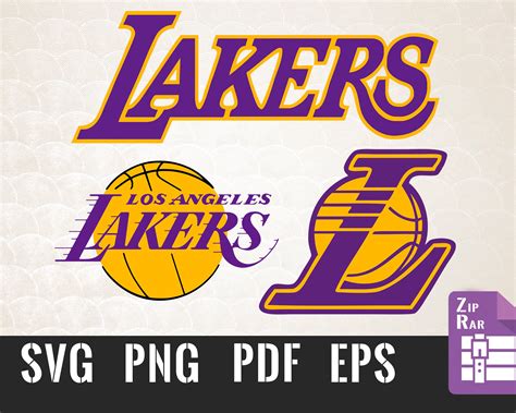 Lakers Svg Los Angeles Lakers Svg Lakers Logos Svg Lakers Etsy